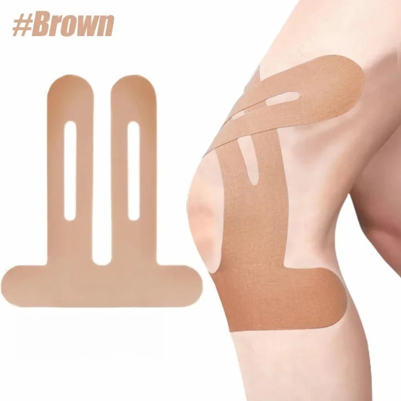 Kinesiology Tape Sports - شريط كينيسيولوجي للركبة، مقاوم للماء ومرن،