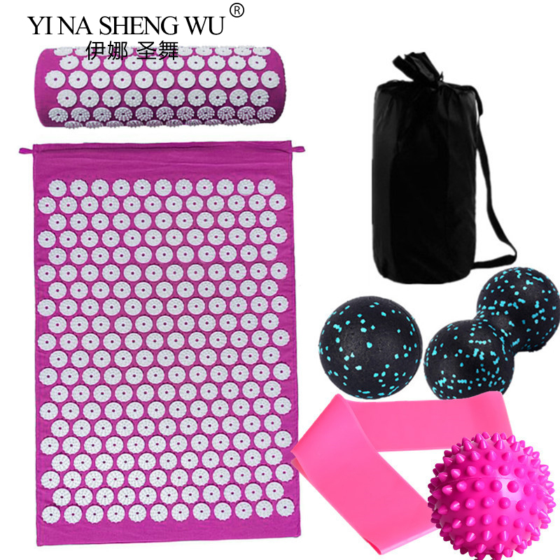 Acupressure Mat Set - 7 قطعة مجموعة مدلك وسادة حصيرة