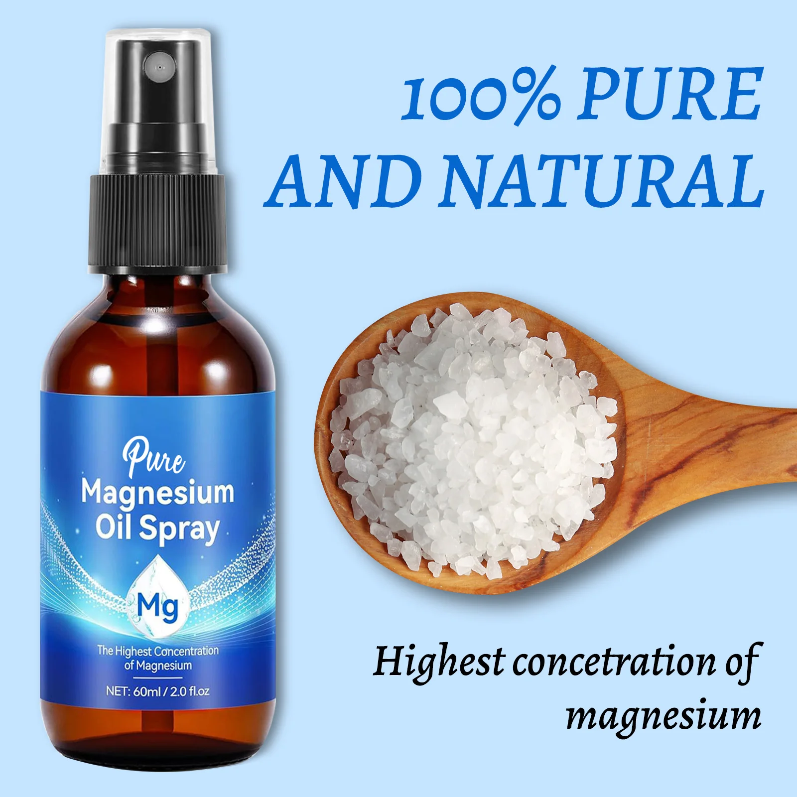 رذاذ زيت المغنيسيوم 60 مل لاست - مراجعة Bath Salts Magnesium وسعره