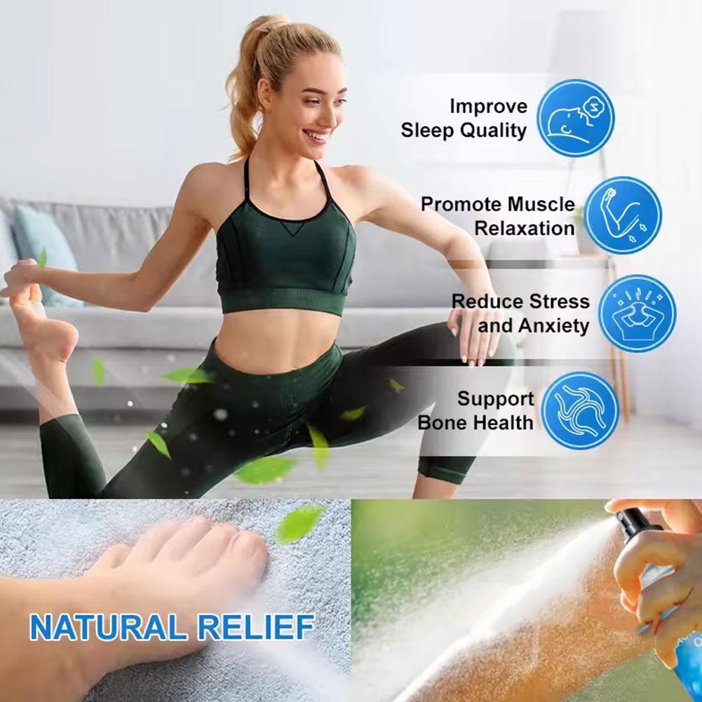 1/2 قطعة رذاذ زيت المغنيسيوم ل - مراجعة Bath Salts Magnesium وسعره
