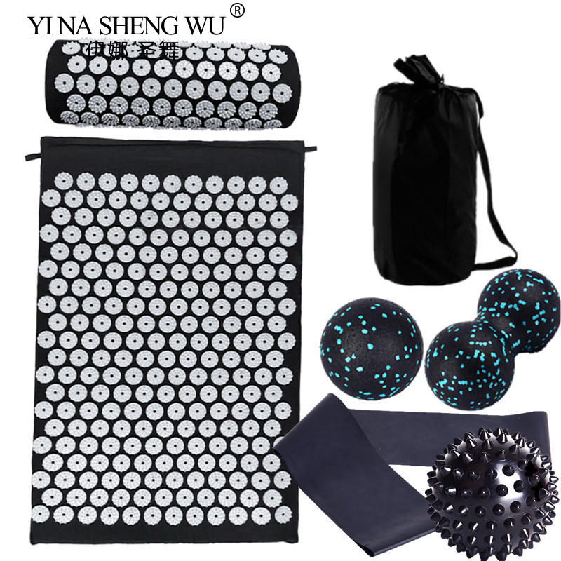 7 قطعة مجموعة مدلك وسادة حصيرة - مراجعة Acupressure Mat Set وسعره