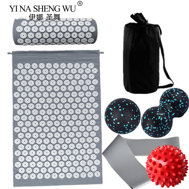 7 قطعة مجموعة مدلك وسادة حصيرة - مراجعة Acupressure Mat Set وسعره