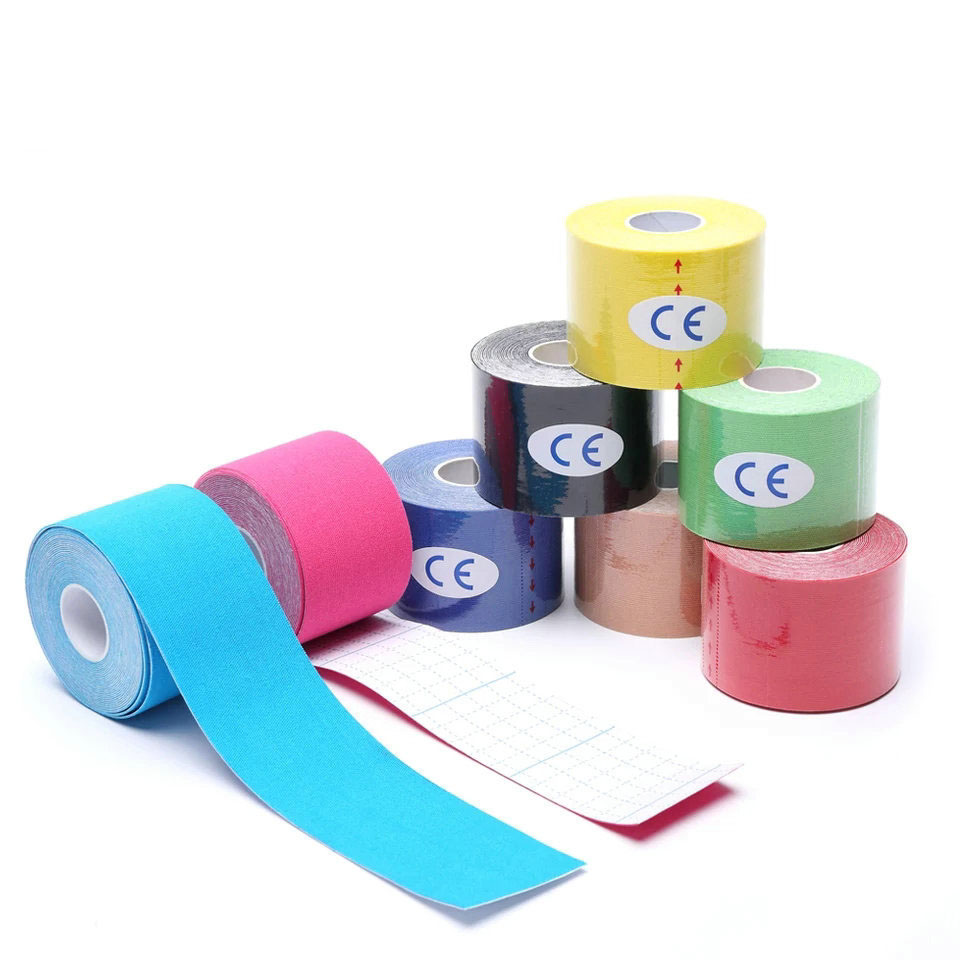 لفة واحدة من شريط العضلات الري - مراجعة Kinesiology Tape Sports وسعره