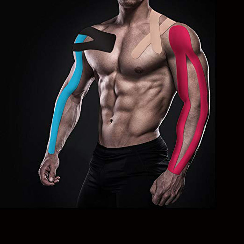 لفة واحدة من شريط العضلات الري - مراجعة Kinesiology Tape Sports وسعره