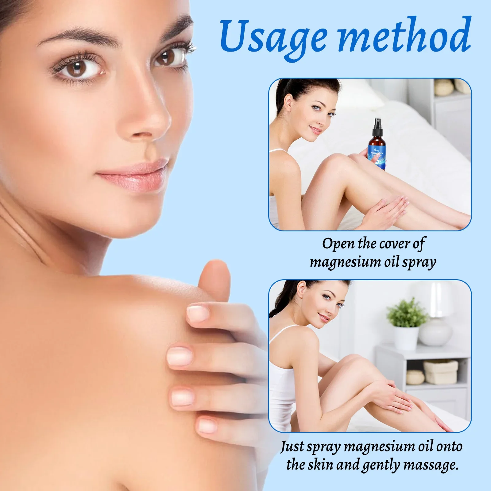 رذاذ زيت المغنيسيوم للجسم 60 م - مراجعة Bath Salts Magnesium وسعره
